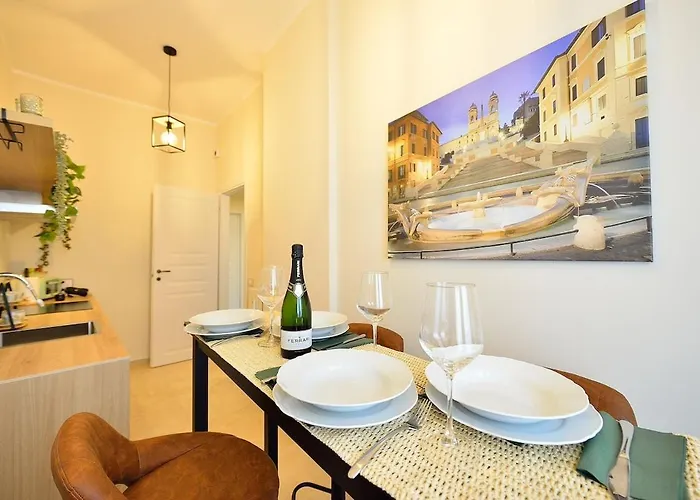 Elegant 2-bedroom Near Metro B1 Easy Access To The Colosseum Apartment